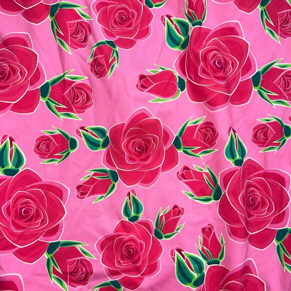 Betsey Johnson Womens One Piece Swimsuit Scuba Knit Half Zip Long Sleeve Pink M - Picture 10 of 14